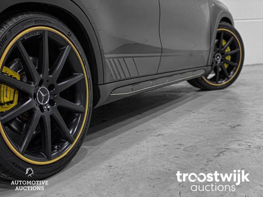 Mercedes-Benz GLA45 AMG 4Matic Yellow Night Edition Car