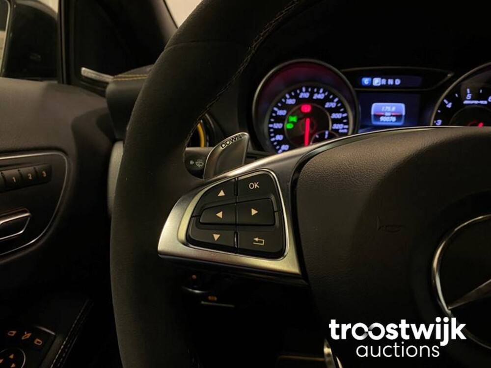 Mercedes-Benz GLA45 AMG 4Matic Yellow Night Edition Car