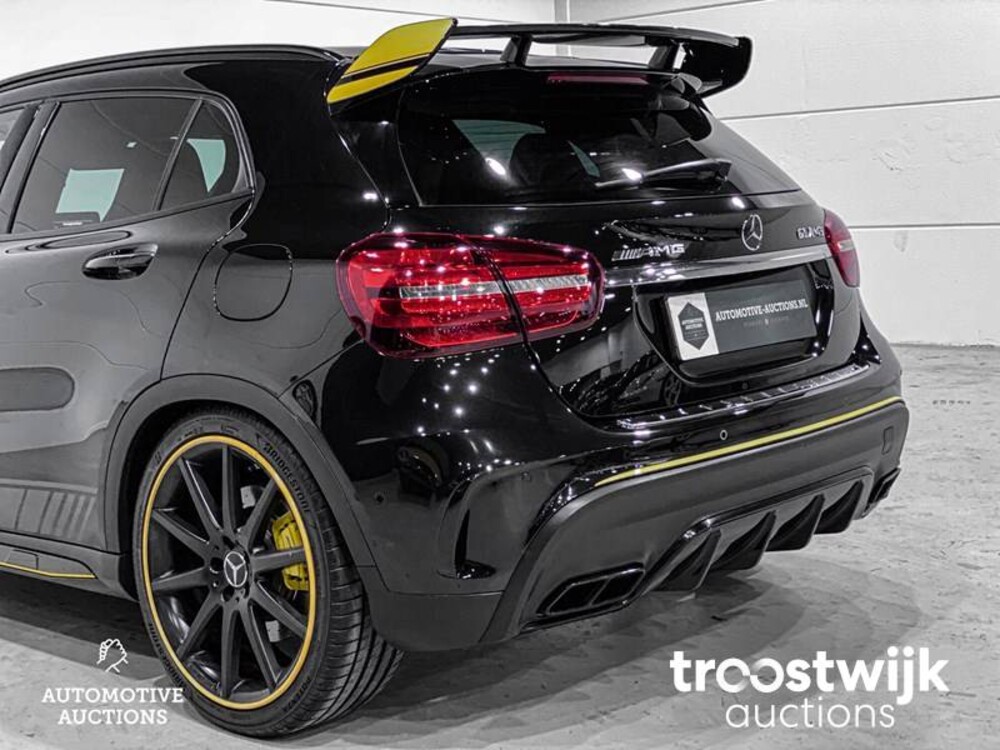 Mercedes-Benz GLA45 AMG 4Matic Yellow Night Edition Car