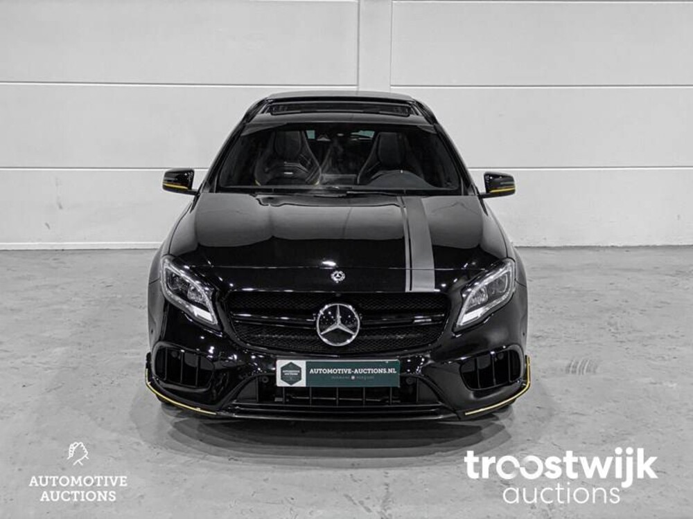 Mercedes-Benz GLA45 AMG 4Matic Yellow Night Edition Car