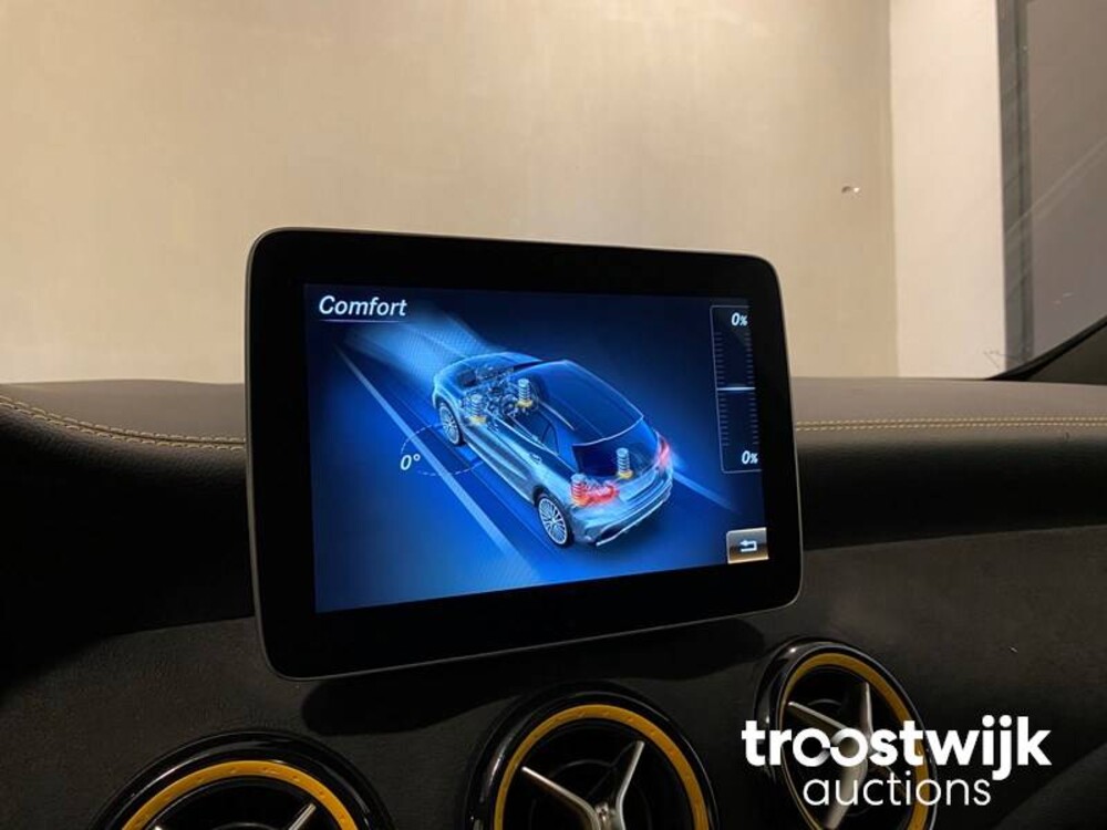 Mercedes-Benz GLA45 AMG 4Matic Yellow Night Edition Car