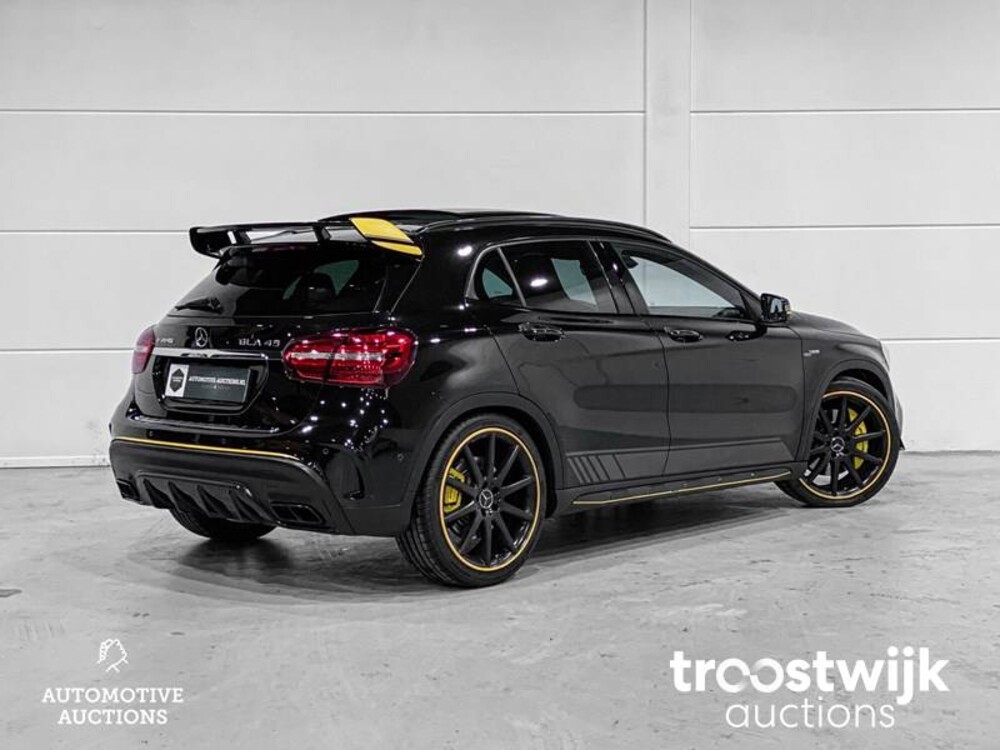 Mercedes-Benz GLA45 AMG 4Matic Yellow Night Edition Car