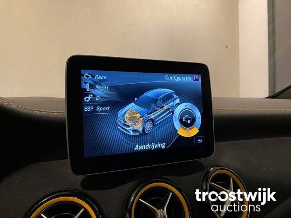 Mercedes-Benz GLA45 AMG 4Matic Yellow Night Edition Car