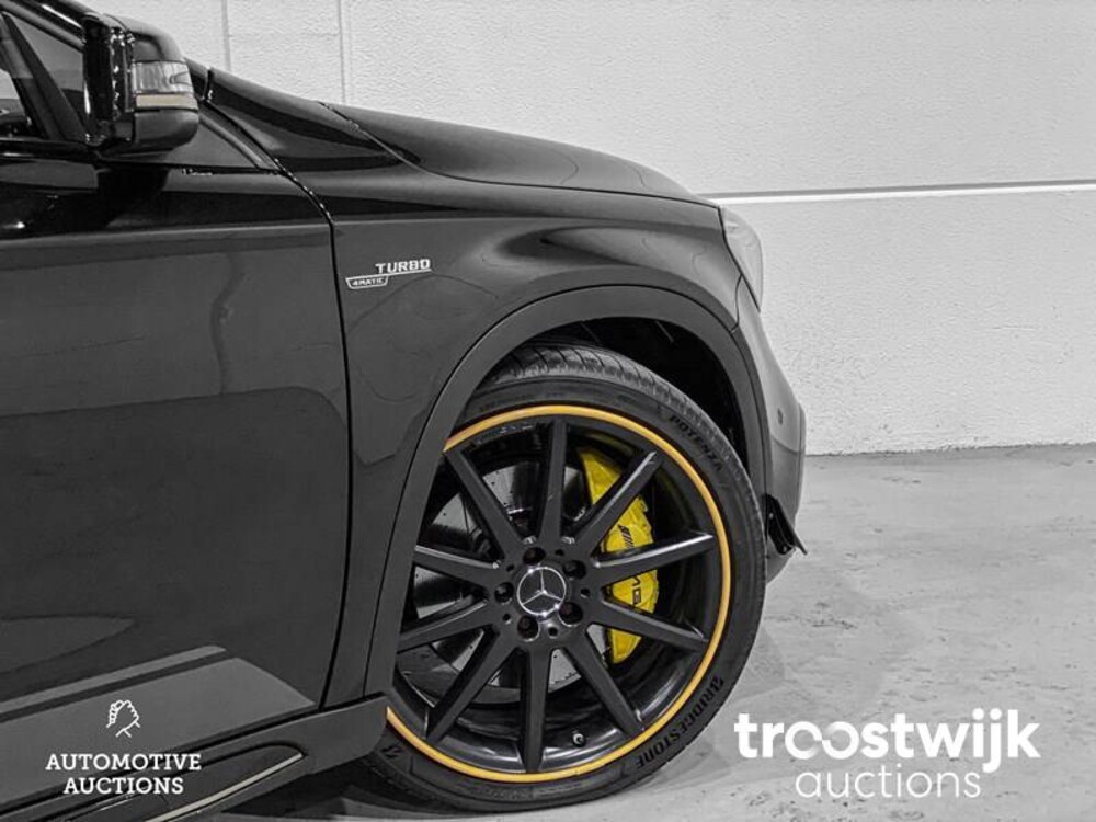 Mercedes-Benz GLA45 AMG 4Matic Yellow Night Edition Car