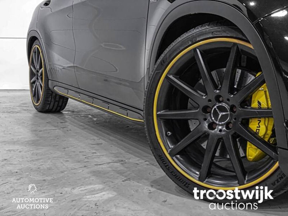Mercedes-Benz GLA45 AMG 4Matic Yellow Night Edition Car