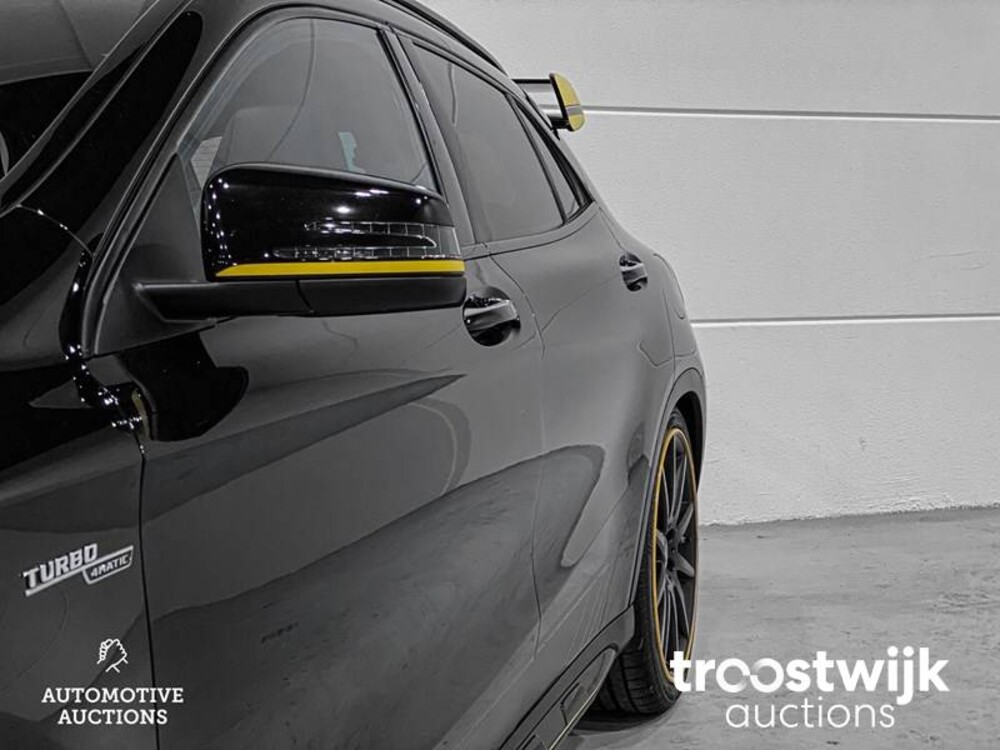 Mercedes-Benz GLA45 AMG 4Matic Yellow Night Edition Car