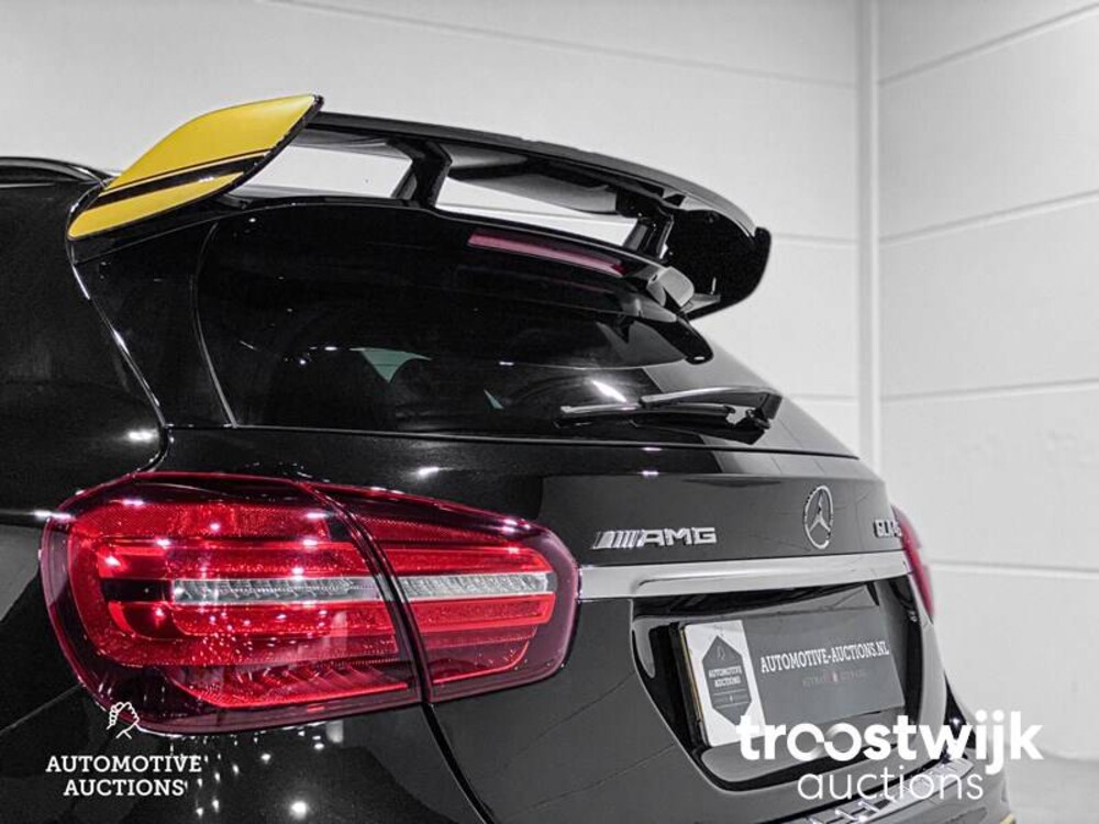 Mercedes-Benz GLA45 AMG 4Matic Yellow Night Edition Car