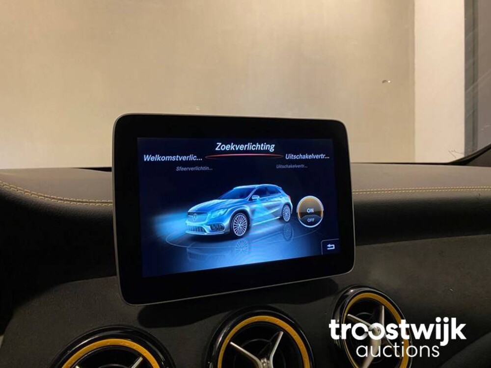 Mercedes-Benz GLA45 AMG 4Matic Yellow Night Edition Car