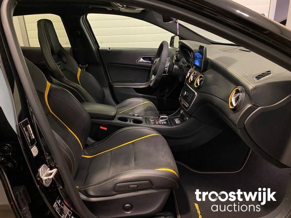 Mercedes-Benz GLA45 AMG 4Matic Yellow Night Edition Car