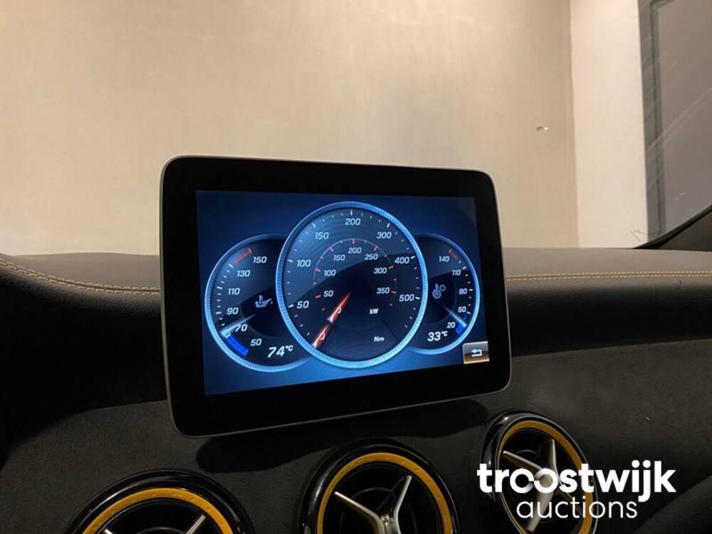 Mercedes-Benz GLA45 AMG 4Matic Yellow Night Edition Car