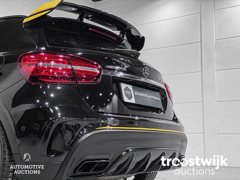 Mercedes-Benz GLA45 AMG 4Matic Yellow Night Edition Car