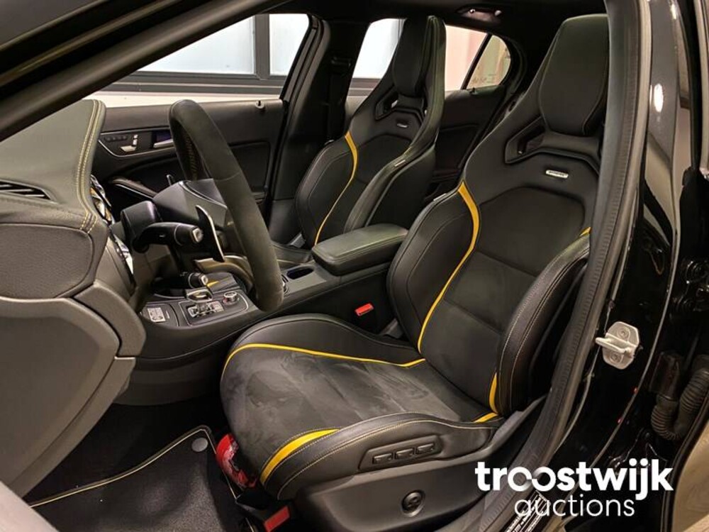 Mercedes-Benz GLA45 AMG 4Matic Yellow Night Edition Car