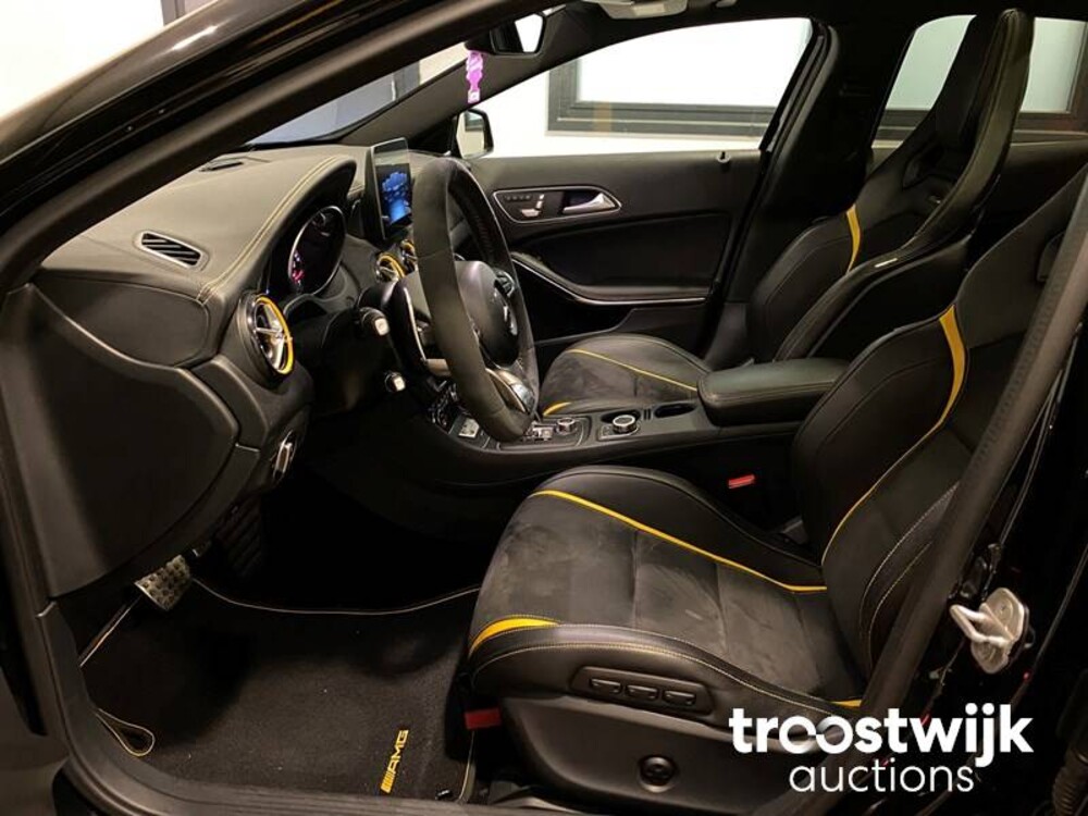 Mercedes-Benz GLA45 AMG 4Matic Yellow Night Edition Car