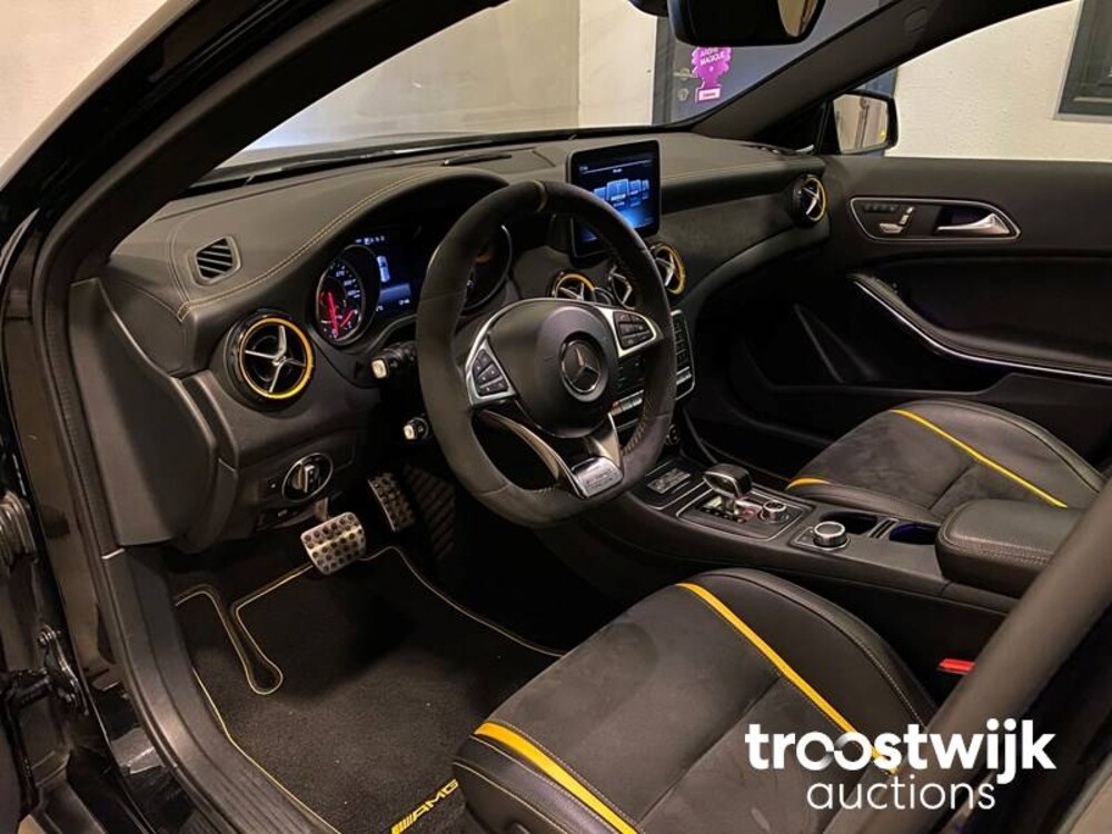 Mercedes-Benz GLA45 AMG 4Matic Yellow Night Edition Car