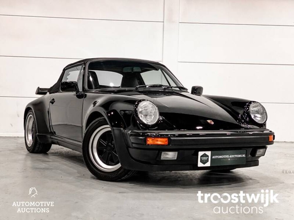 Porsche 911 930 Turbo 3.3 Cabriolet 300pk 1987, RH-290-G