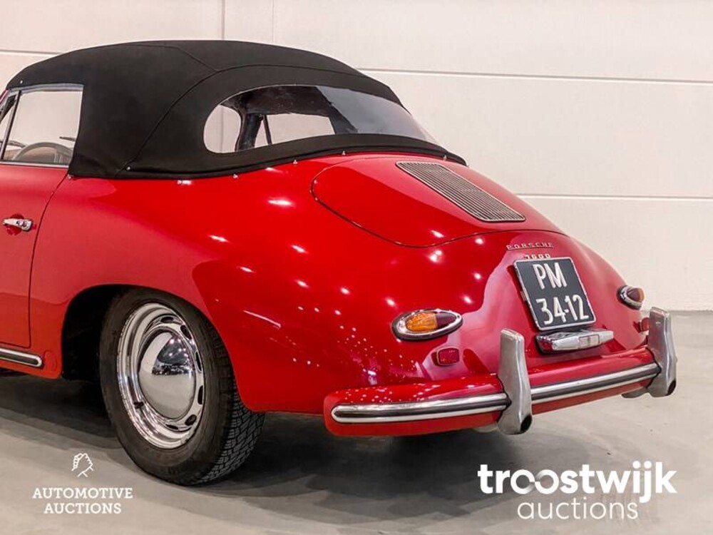 Porsche 356A 1600 Cabriolet 1958, PM-34-12 