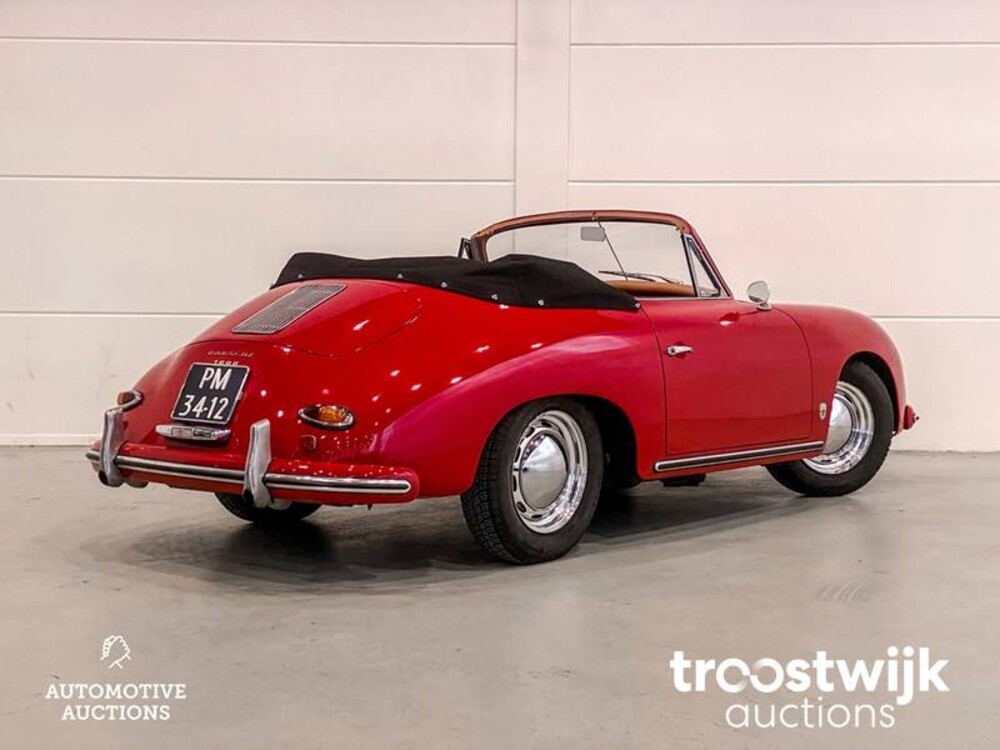 Porsche 356A 1600 Cabriolet 1958, PM-34-12 
