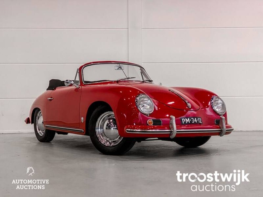 Porsche 356A 1600 Cabriolet 1958, PM-34-12 