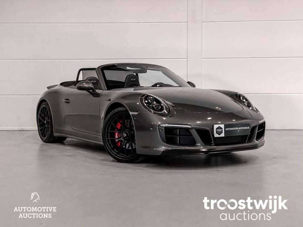 Porsche 911.2 Carrera 4 GTS 3.0 FACELIFT SportChrono Cabriolet -Orig. NL- 450pk 2017, NP-257-Z