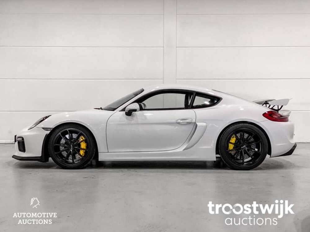 Porsche Cayman GT4 981 SportChrono 385pk 2016