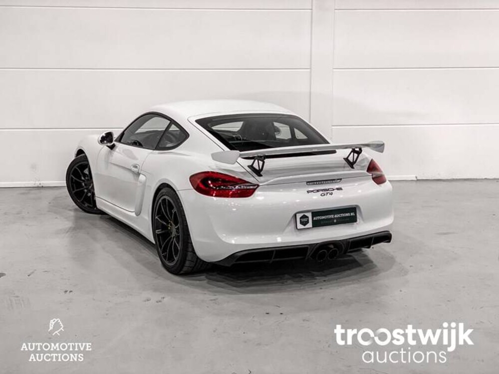 Porsche Cayman GT4 981 SportChrono 385pk 2016