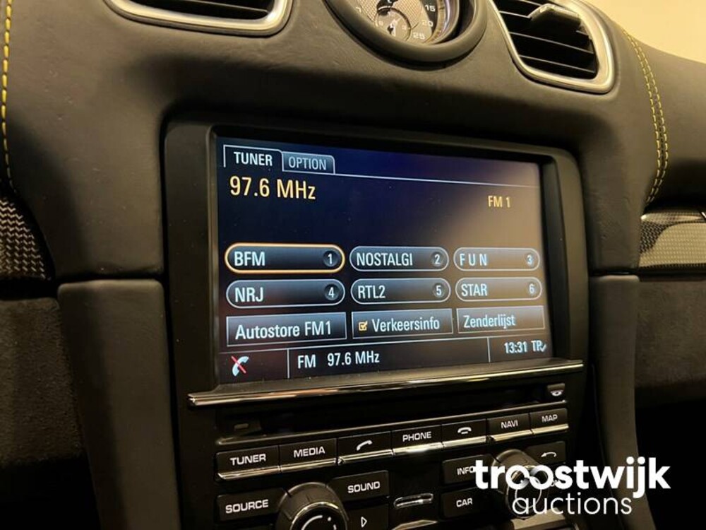 Porsche Cayman GT4 981 SportChrono 385pk 2016