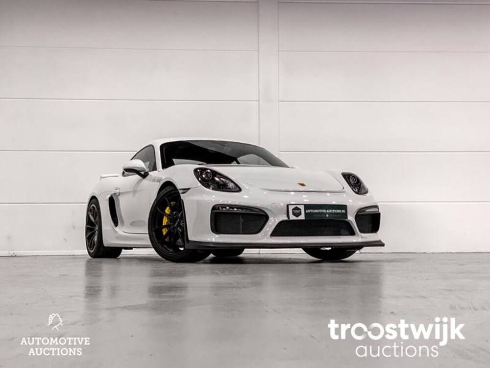 Porsche Cayman GT4 981 SportChrono 385pk 2016