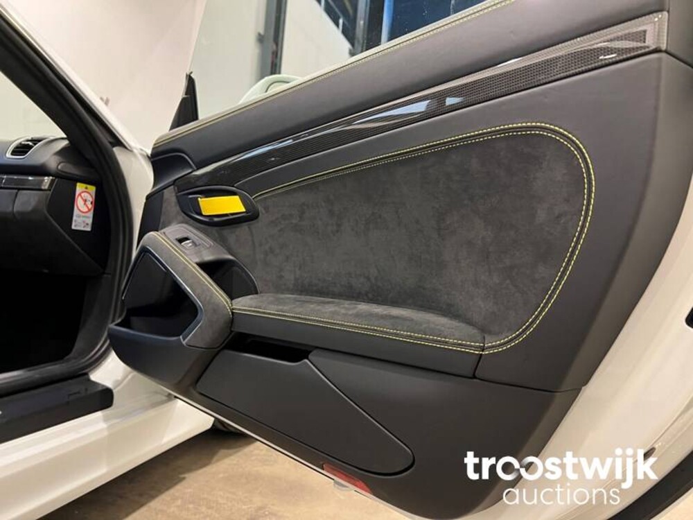 Porsche Cayman GT4 981 SportChrono 385pk 2016