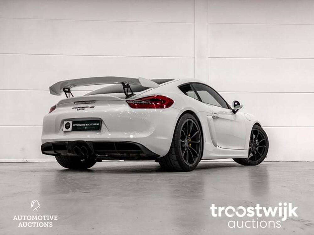 Porsche Cayman GT4 981 SportChrono 385pk 2016