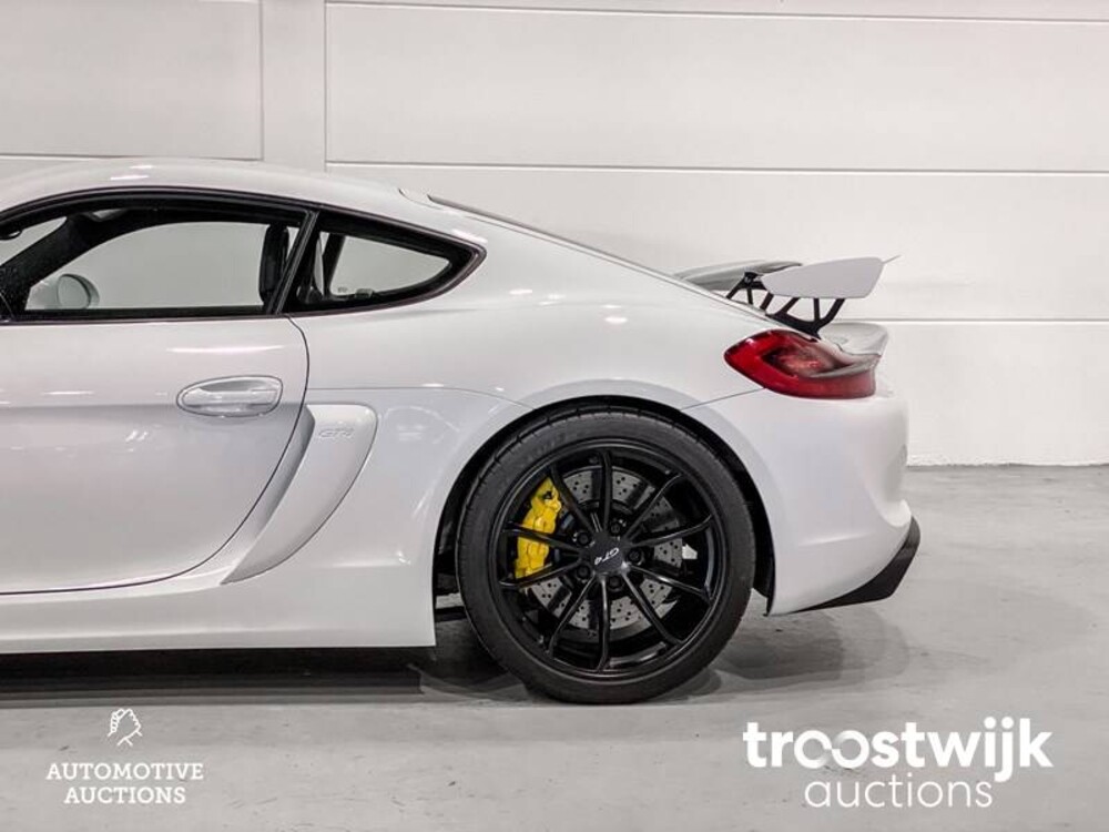 Porsche Cayman GT4 981 SportChrono 385pk 2016