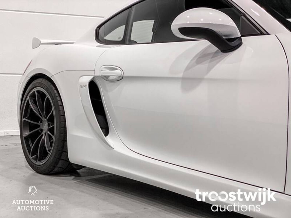 Porsche Cayman GT4 981 SportChrono 385pk 2016