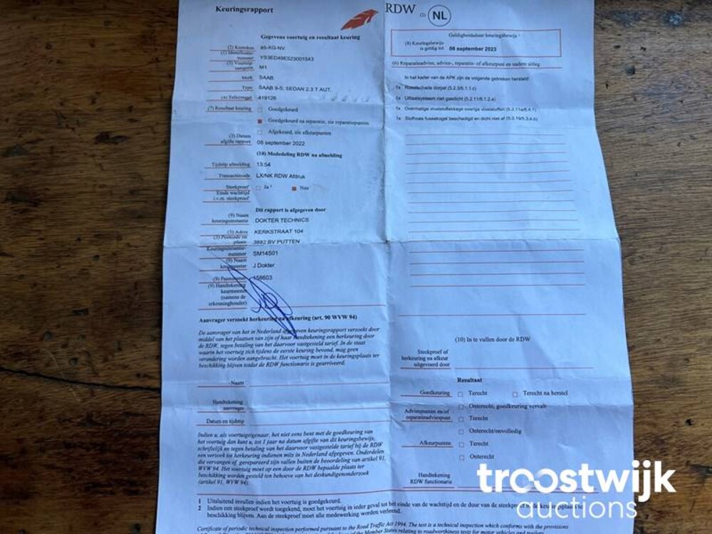 Saab 9-5 2.3t Arc Auto