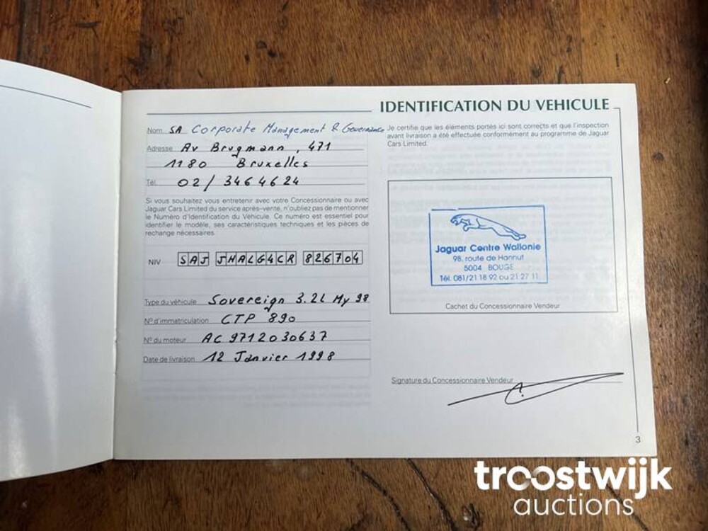 Jaguar Sovereign XJ8 3.2 V8 Auto