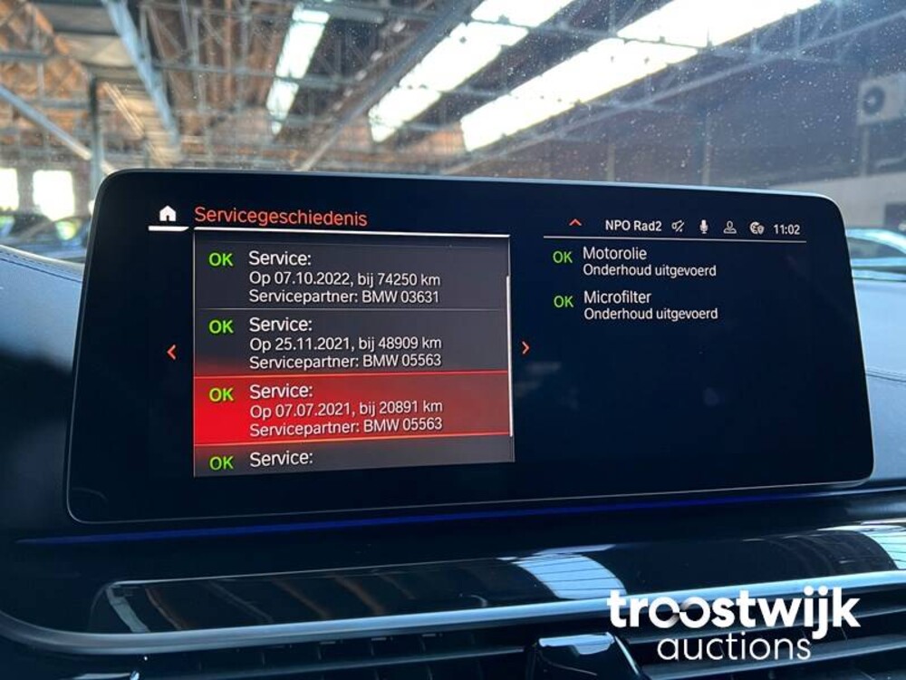 BMW 530d M-Pakket High Executive 5-serie -Orig. NL- Facelift 286pk 2021, K-747-SL -Fabrieksgarantie-