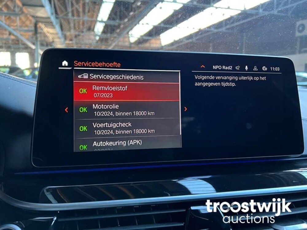 BMW 530d M-Pakket High Executive 5-serie -Orig. NL- Facelift 286pk 2021, K-747-SL -Fabrieksgarantie-