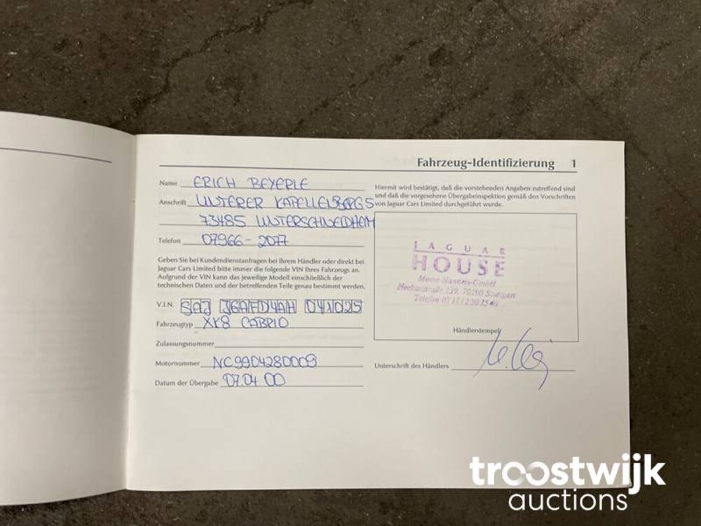 Jaguar XK8 4.0 V8 Convertible Auto