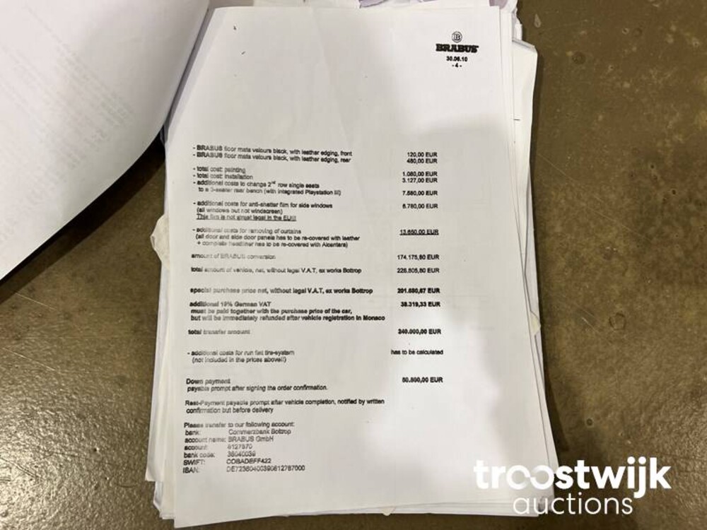 Mercedes-Benz Viano Brabus 4.4 V6 VIP Car