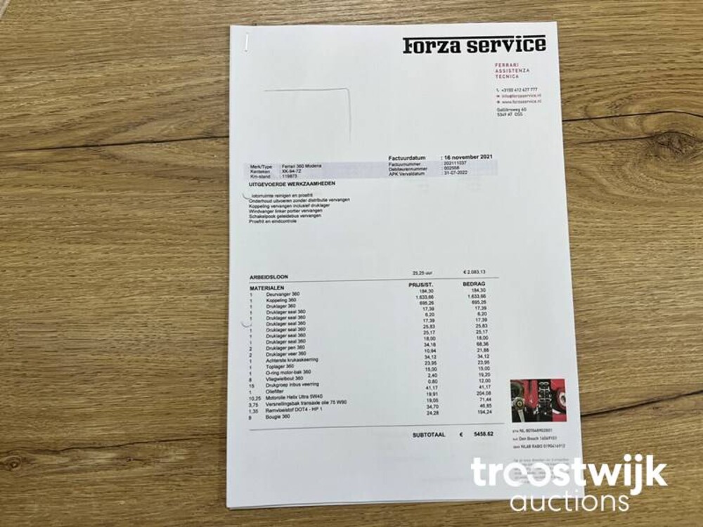 Ferrari 360 Modena 3.6 V8 Car