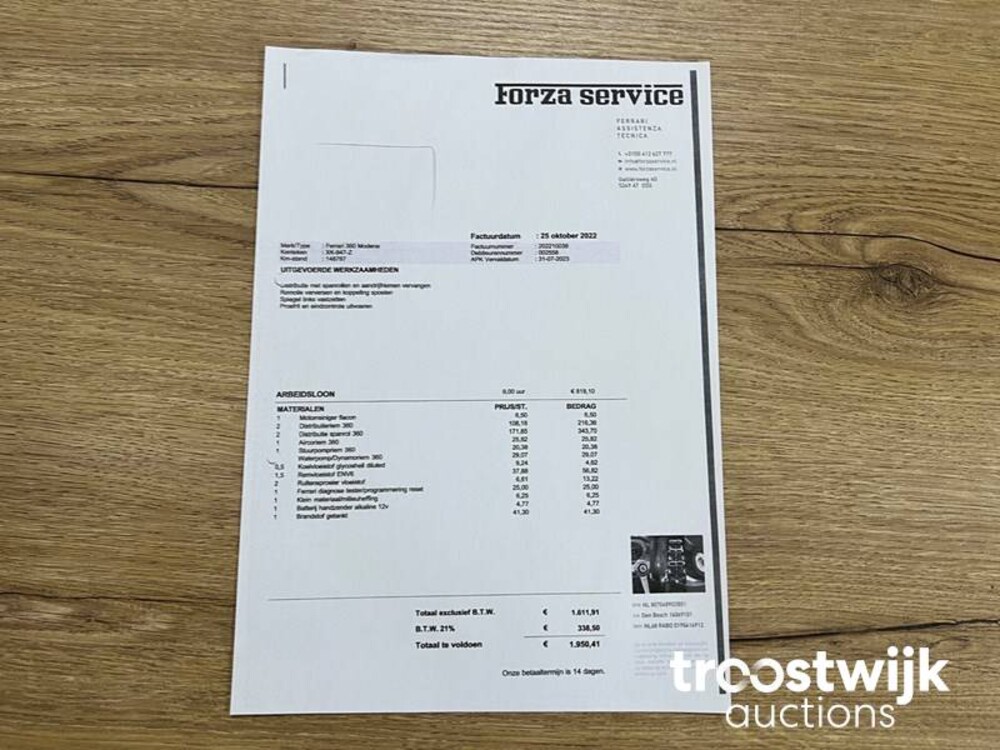 Ferrari 360 Modena 3.6 V8 Car