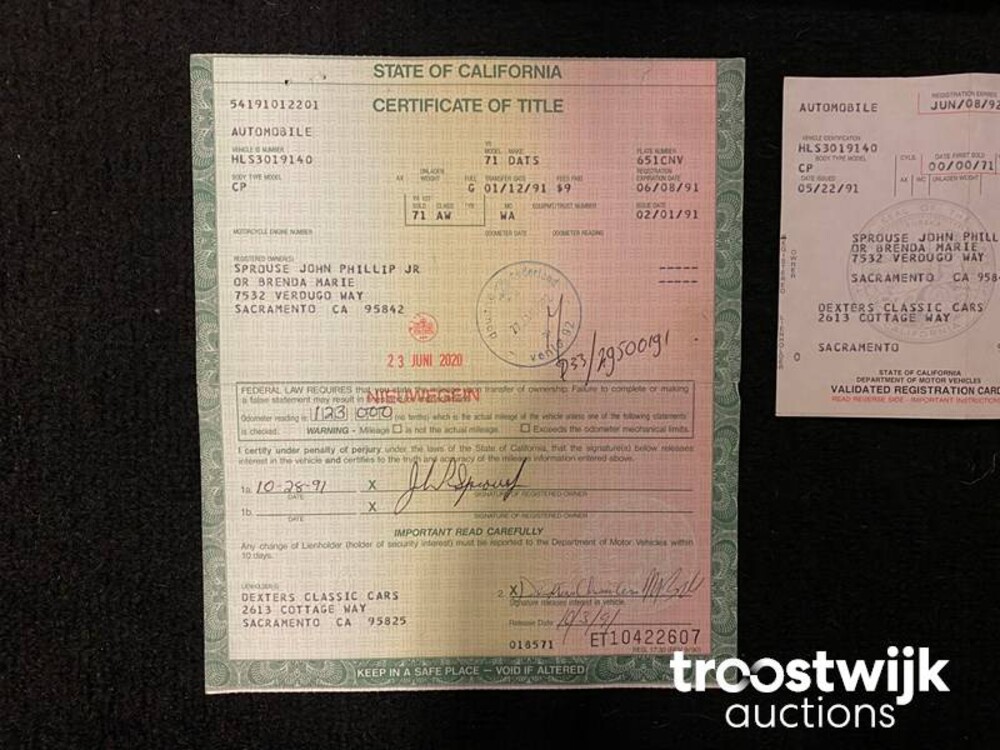 Datsun 240z Coupe Car