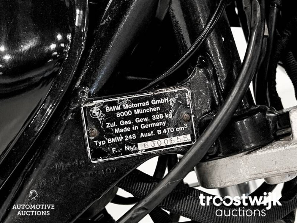 BMW R45 Cafe Racer Tour Motorcycle