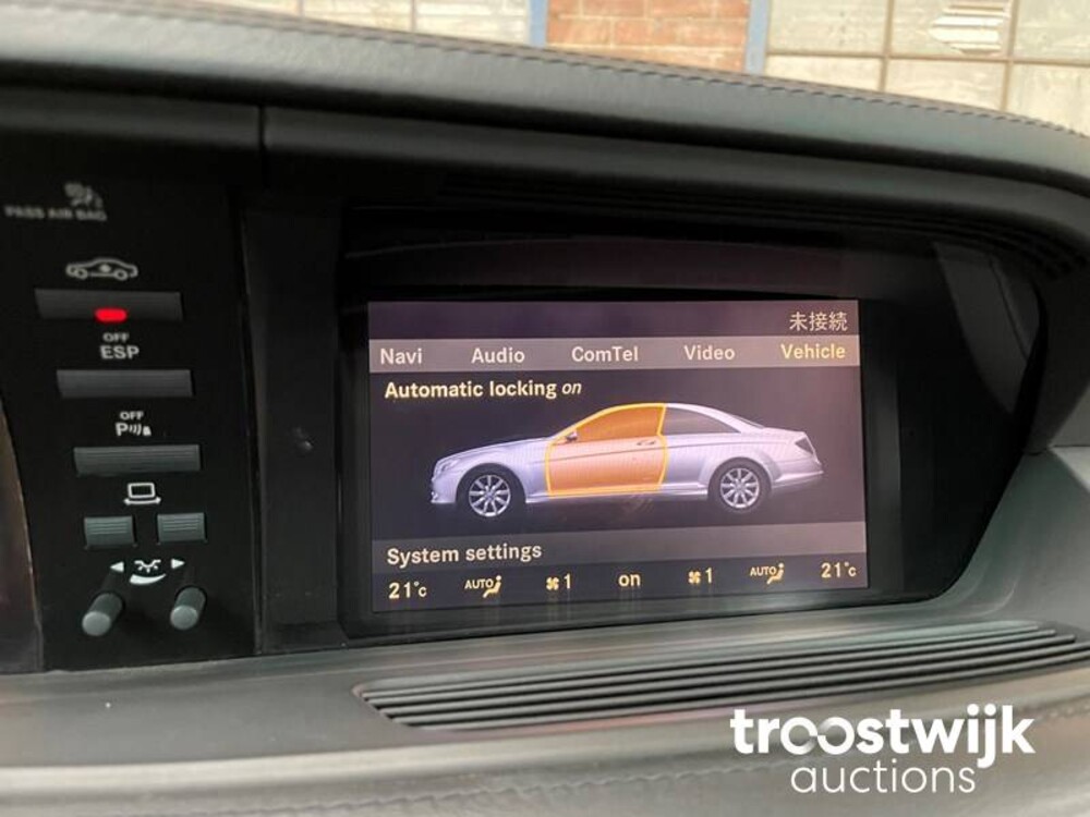 Mercedes-Benz CL63 AMG 6.3 V8 CL-Klasse 525pk 2007 -Youngtimer-