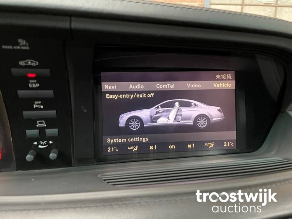 Mercedes-Benz CL63 AMG 6.3 V8 CL-Klasse 525pk 2007 -Youngtimer-
