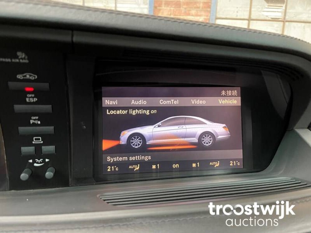 Mercedes-Benz CL63 AMG 6.3 V8 CL-Klasse 525pk 2007 -Youngtimer-