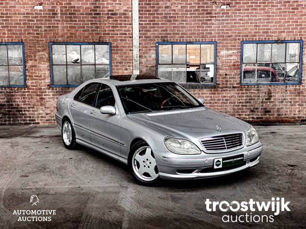 Mercedes-Benz S55 AMG 5.0 V8 S-Klasse 359pk 2001 -Youngtimer-