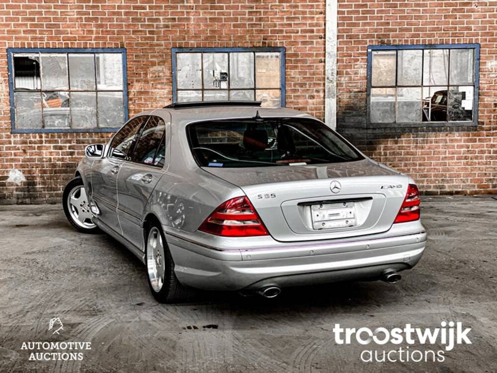 Mercedes-Benz S55 AMG 5.0 V8 S-Klasse 359pk 2001 -Youngtimer-