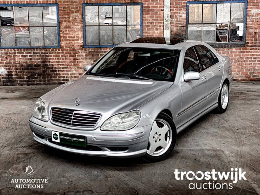 Mercedes-Benz S55 AMG 5.0 V8 S-Klasse 359pk 2001 -Youngtimer-