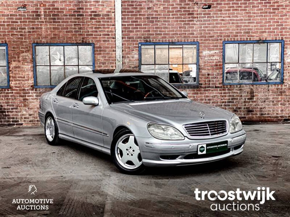 Mercedes-Benz S55 AMG 5.0 V8 S-Klasse 359pk 2001 -Youngtimer-