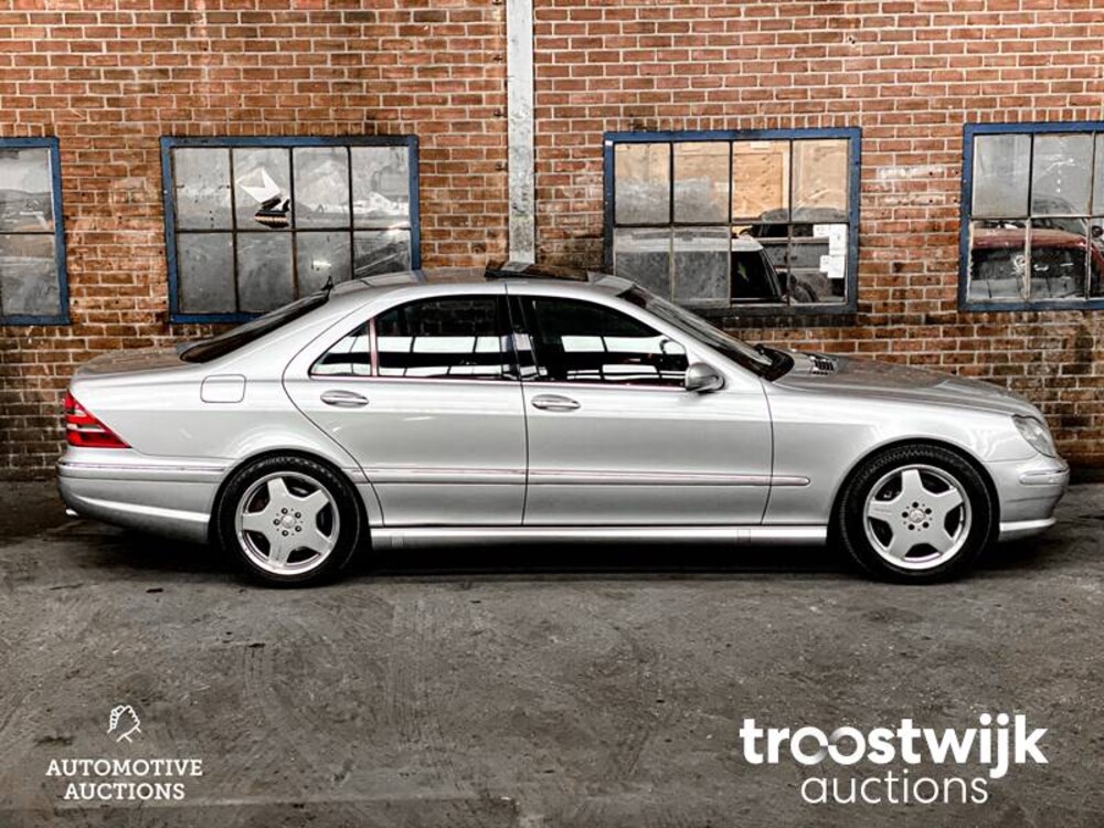 Mercedes-Benz S55 AMG 5.0 V8 S-Klasse 359pk 2001 -Youngtimer-