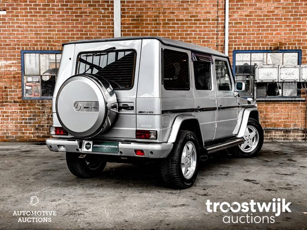 Mercedes-Benz G55 AMG Lang G-Klasse 7-persoons 353pk 2002 -Youngtimer-